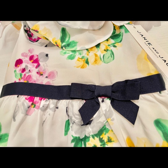 *NWT* Janie and Jack Floral Dress - Picture 2 of 6